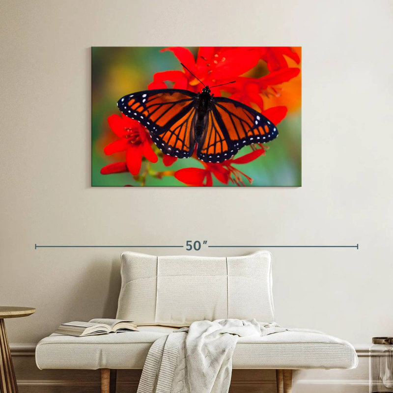 «Viceroy Butterfly» imitant le papillon monarque, H 26 po x l 39 po