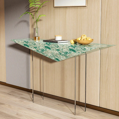 Console en pierre frittée de style italien