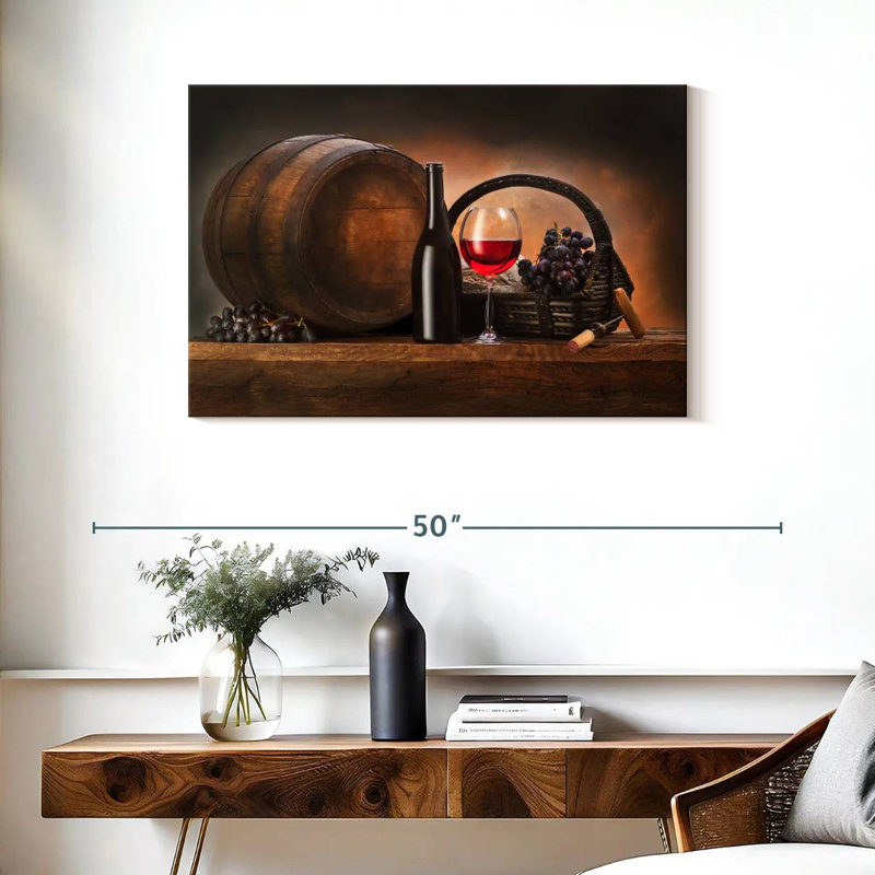 Dégustation de vin rouge Yarlin, H 24 po x l 36 po