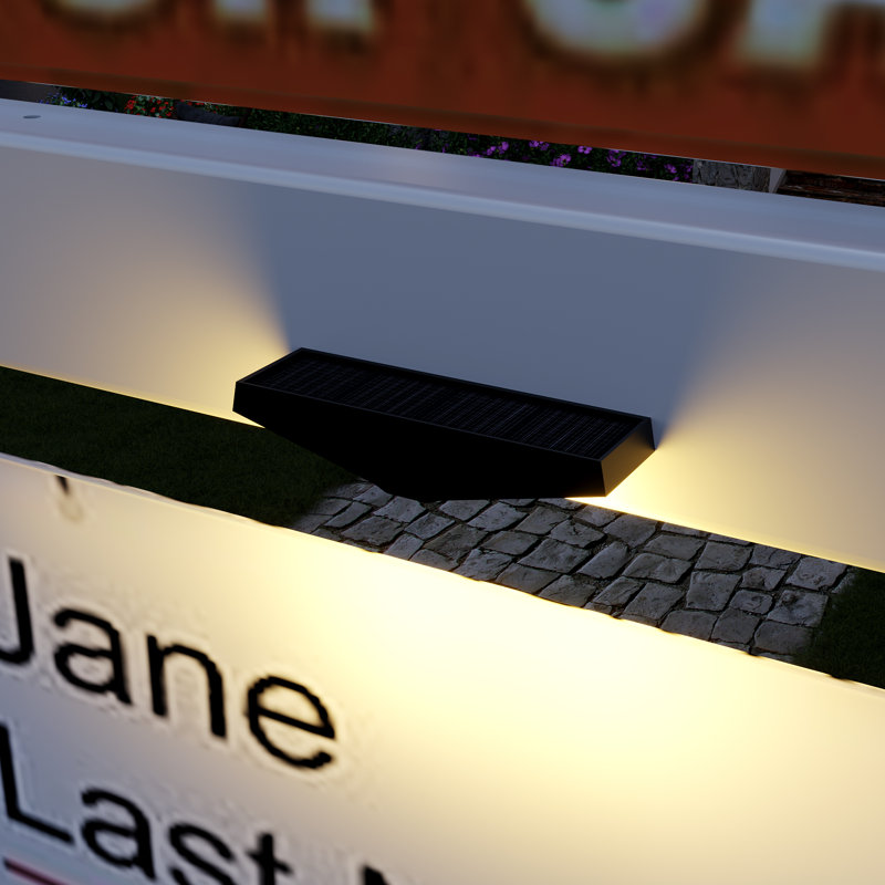 6-Foot PVC Real Estate Sign Post With Two Solar Lights (Sign Not Included)