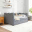 Lit de jour avec canapé-lit simple, avec port USB et adorable forme de vague-1490399289