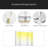 Elegant APP Controlled LED Light Hall Tree With 9 Hooks, Roman Column Design Natural Storage Bench With 3 Large Cabinets, Farmhouse Entryway Organizer With Shelves For Hallway-60745476