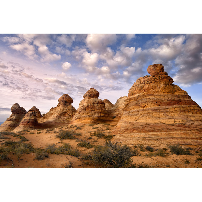 Arizona Peaks I - Wrapped Canvas Print, 30cm H x 46cm W x 3.8cm D