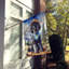 Drapeau Cowboy Welcome House-112699367
