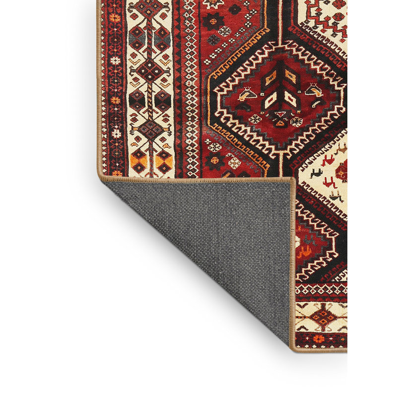 Tapis brun Southwestern, Rectangle 5 pi x 7 pi