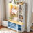 67" H Entryway Rattan Hall Tree With Shoe Storage Bench