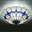 Plafonnier 3 lumières 15,7 po Tiffany 3 lumières