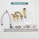 Widespread Faucet 2-handle Bathroom Faucet with Drain 1.2 GPM