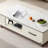 Nordic-style TV cabinet coffee table set