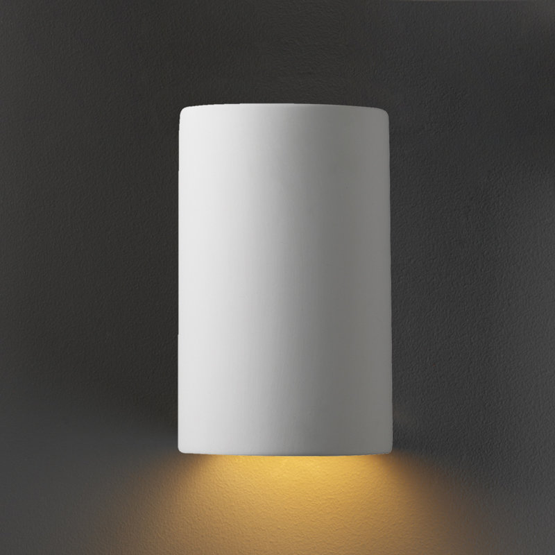 Rader Ceramic Wall Light, Bisque