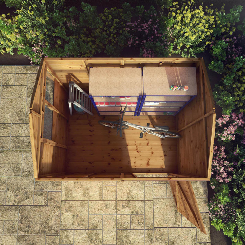 Mercia 8 x 6ft Shiplap Apex Shed