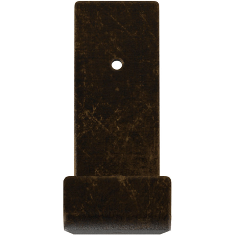 Support de tablette en acier, H 5 po x l 2 po x P 6 po, Antiqued Brass
