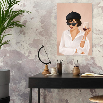 Contemporary Art Elegant Contemporary Portrait Wall Art