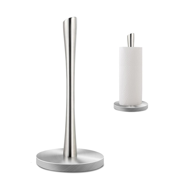 Comptoir porte-serviettes en acier inoxydable, Argent argent