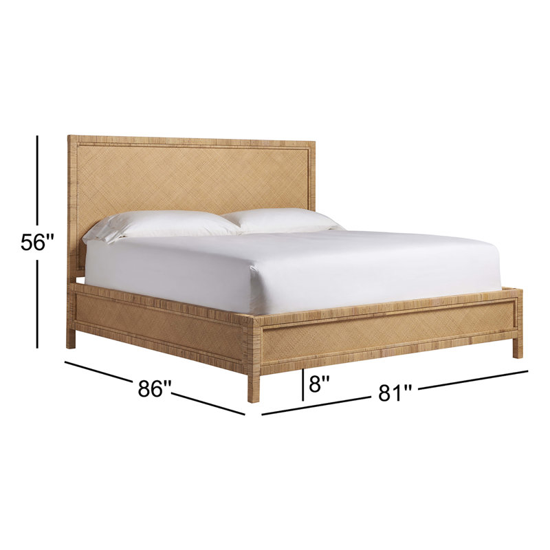 Long Key Low Profile Standard Bed, King