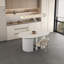 Table de salle à manger extensible pliable, table de cuisine rectangulaire multifonctionnelle extensible