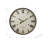 Clocks, 20" Round, Wall Clock, Antique Brown, Transitional
