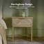 Ducie 40cm W Metal Bedside Table