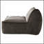 Fauteuil à billes confortable en chenille avec un design souple pour le confort de la chambre à coucher et du dortoir