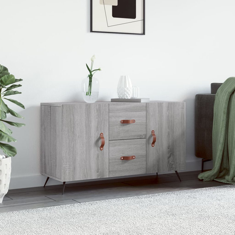 Guerrette 100cm Sideboard, Grey Sonoma