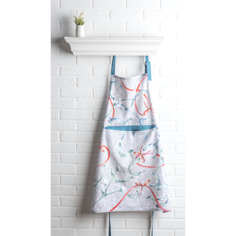 Enora Floral Cotton Bib Apron