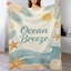 Jeté en flanelle de luxe Ocean Breeze-132906900