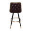 Tabouret de bar pivotant capitonné-117321645