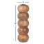 Bois, porte-votive nervuré, naturel, cylindre-417410210-403676313