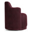 Fauteuil pivotant rembourré entièrement assemblé en tissu-2034914373