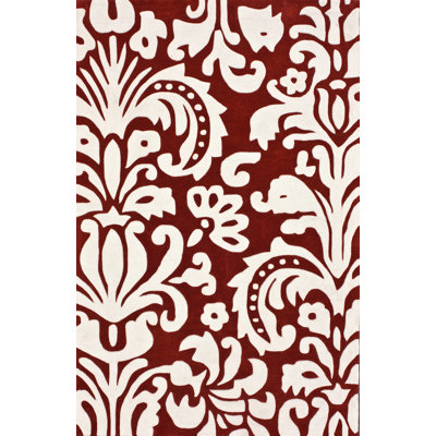 Tapis orange Falynne Sienna