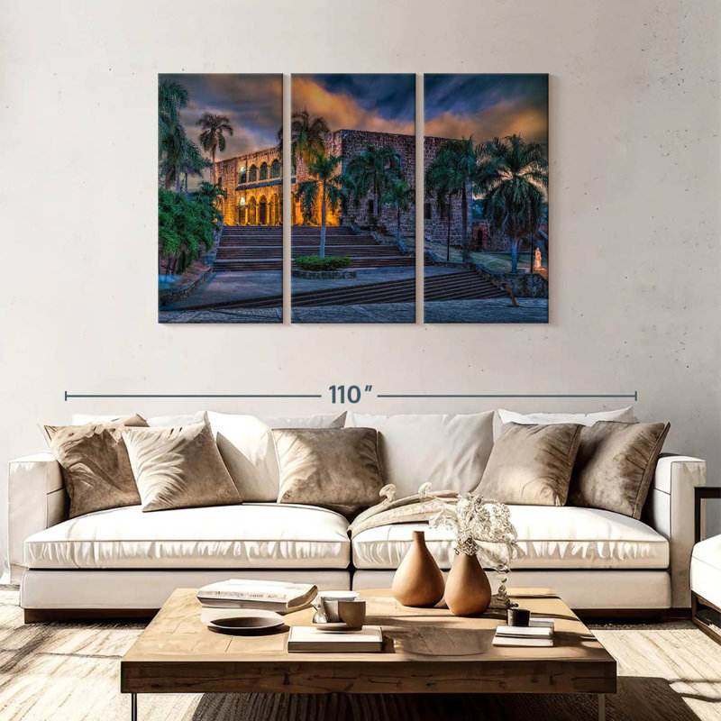Nicci Sunset At Columbus Alcazar, 48" H x 74" W