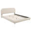 Grand lit plateforme tapissier Belén -1149639893