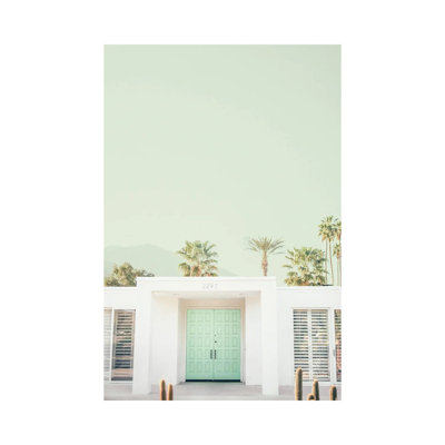 Mint Palm Springs - Wrapped Canvas Print