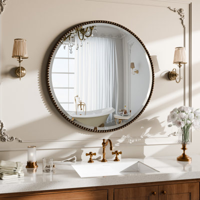 Miroir décoratif rond