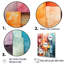 Décoration murale colorée minimaliste cubique - Collages abstraits-2127190525-2127190521