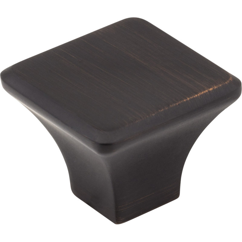 Marlo Square Knob, Brushed Oil Rubbed Bronze, 1 1/4″