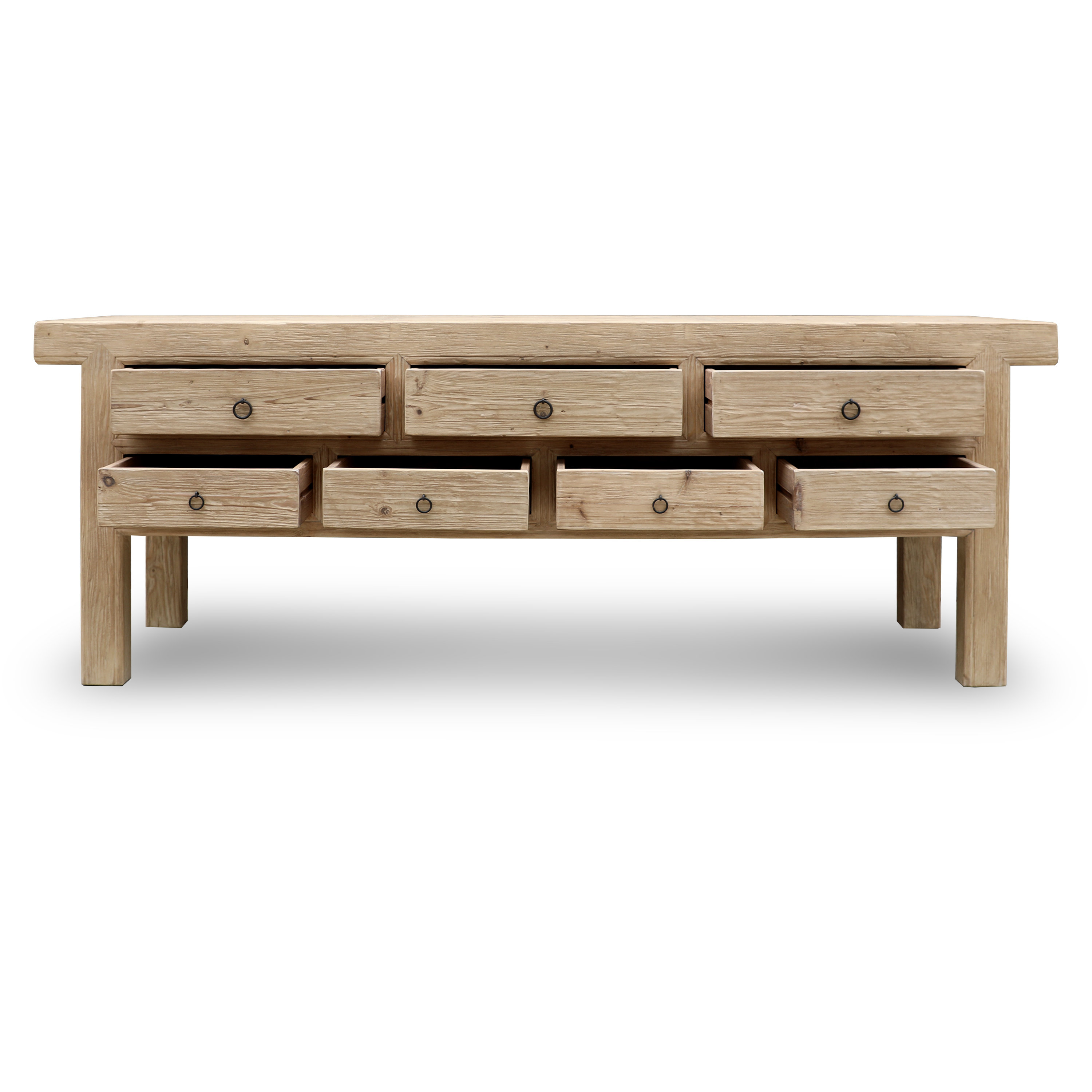 Capri 98'' Solid Wood Sideboard