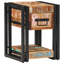 30cm W Solid Wood Bedside Table-1357272206