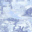 Tapis bleu abstrait en polyester Washingtonville-2064772208