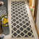 Tapis noir / crème Ferrill