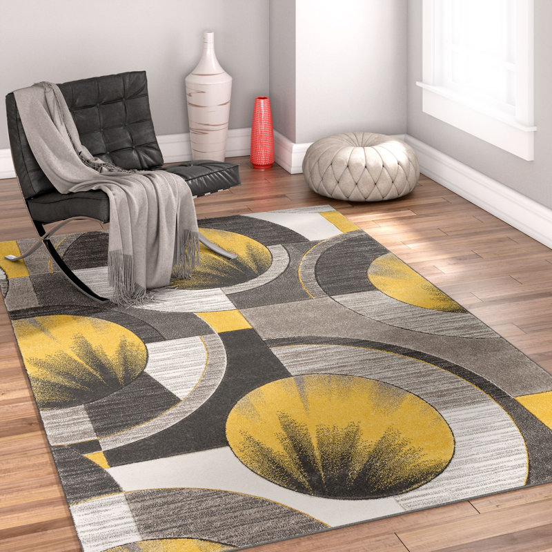 Geometric Area Rug, Rectangle 120 x 160cm