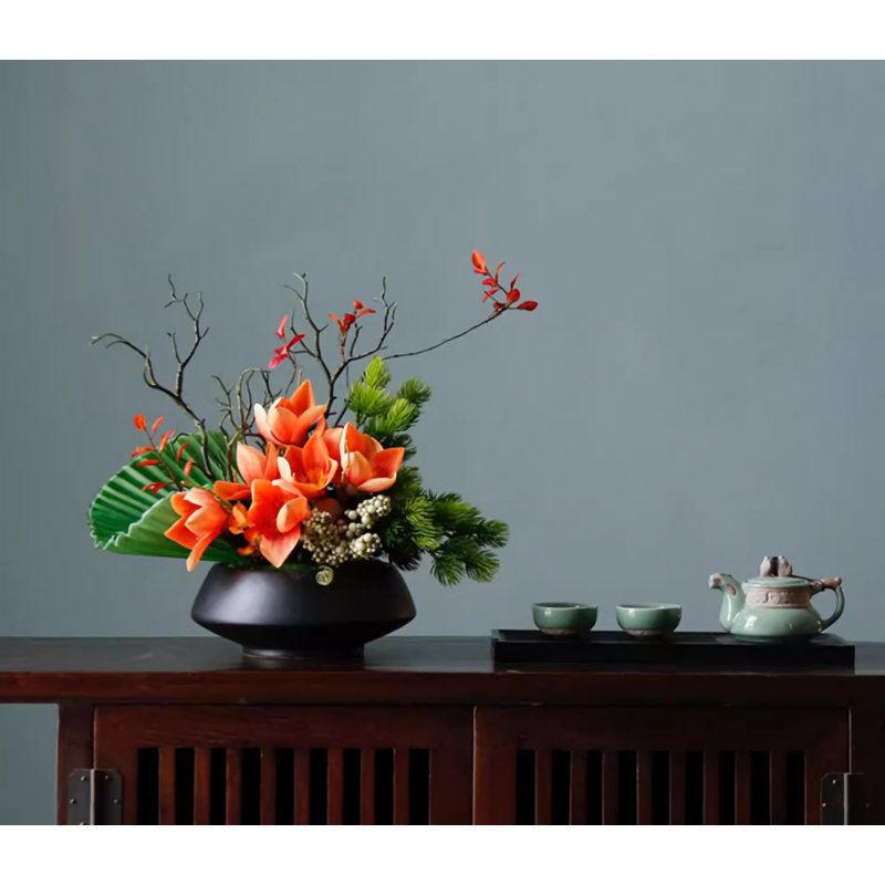 15.75" Artificial Fir Plant