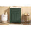 Meuble-lavabo 24 po avec lavabo en céramique intégré, armoire de salle de bain avec 2 portes, 1 tiroir basculant et meuble-lavabo simple pour salle de bain de petite et moyenne taille-126233108