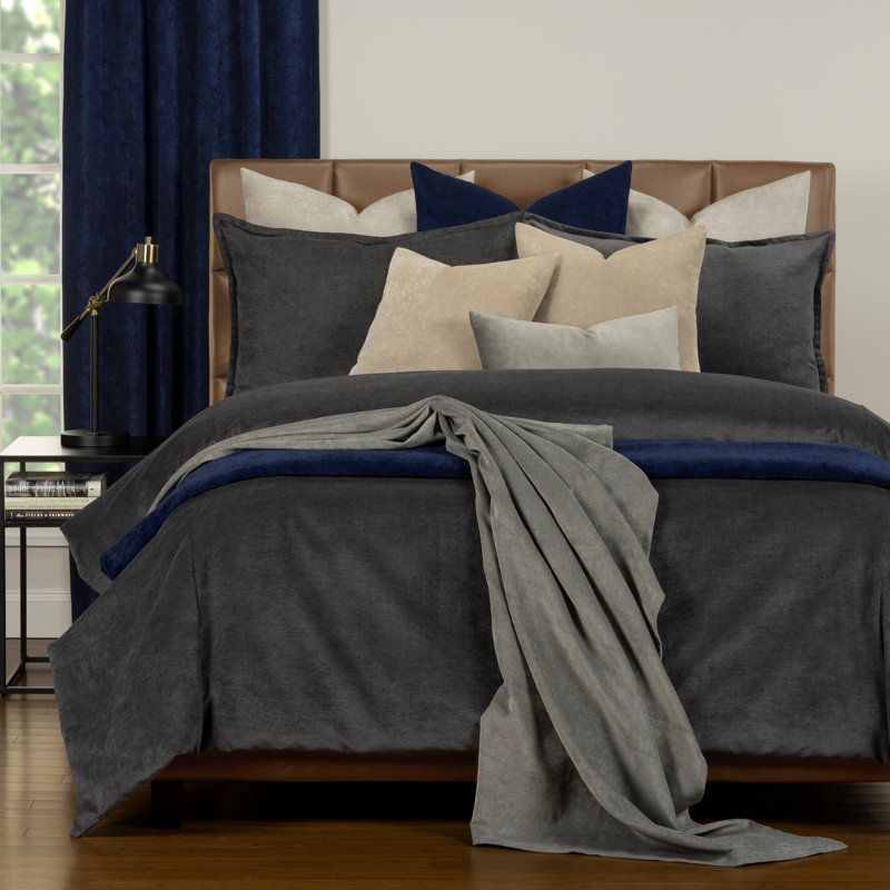 Ensemble de velours mat avec housse de couette et ensemble d'inserts par Siscovers, Fer