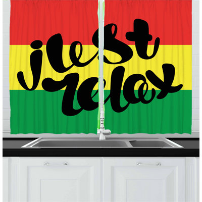 Tailored Kitchen Curtain