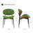 Ickes 21.85'' W Faux Leather Upholstered Side Dining Chair (Set of 4)-771619996