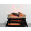 Foyer électrique infrarouge 23 po, insert à bûches 3D, puissance de 1500 W, 5000 BTU/h, luminosité de flamme réglable, 11 options de température, télécommande, usage intérieur, double