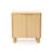 28.3'' W Oak Storage Cabinet, Light Wood Accent Cabinet