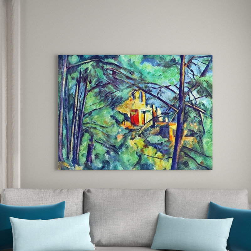 Paul Cezanne - Wrapped Canvas Painting, 60cm H x 80cm W x 1.8cm D