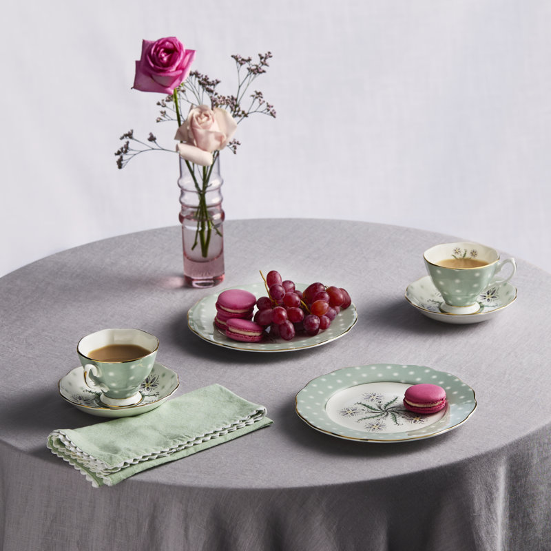 Royal Albert 100 Years Teacup Saucer Plate, 3 Piece Set, Jubilee 1950